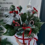 Festive arrangement “Winter Bird”