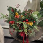 Compoziție de Crăciun „Berry Glow”