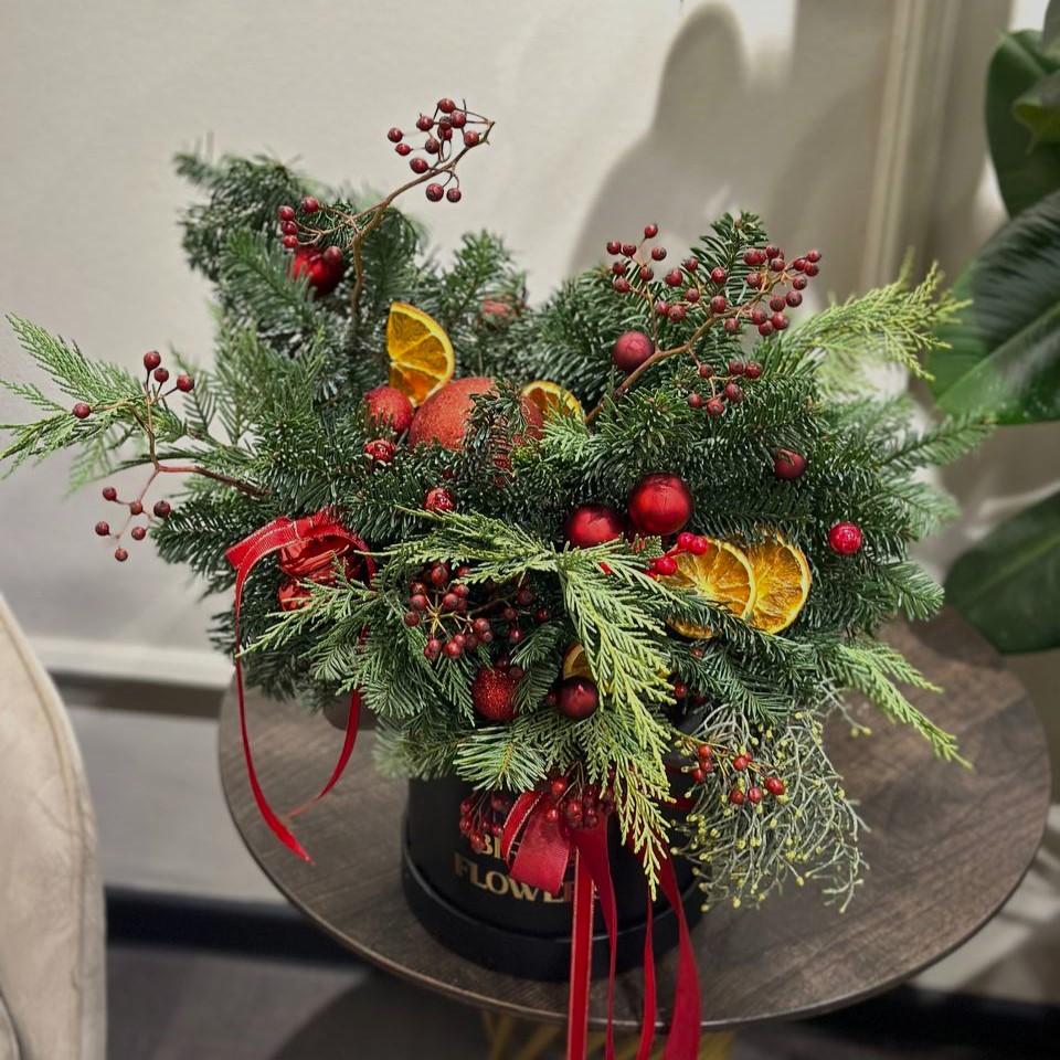 Новогодняя композиция Berry Glow