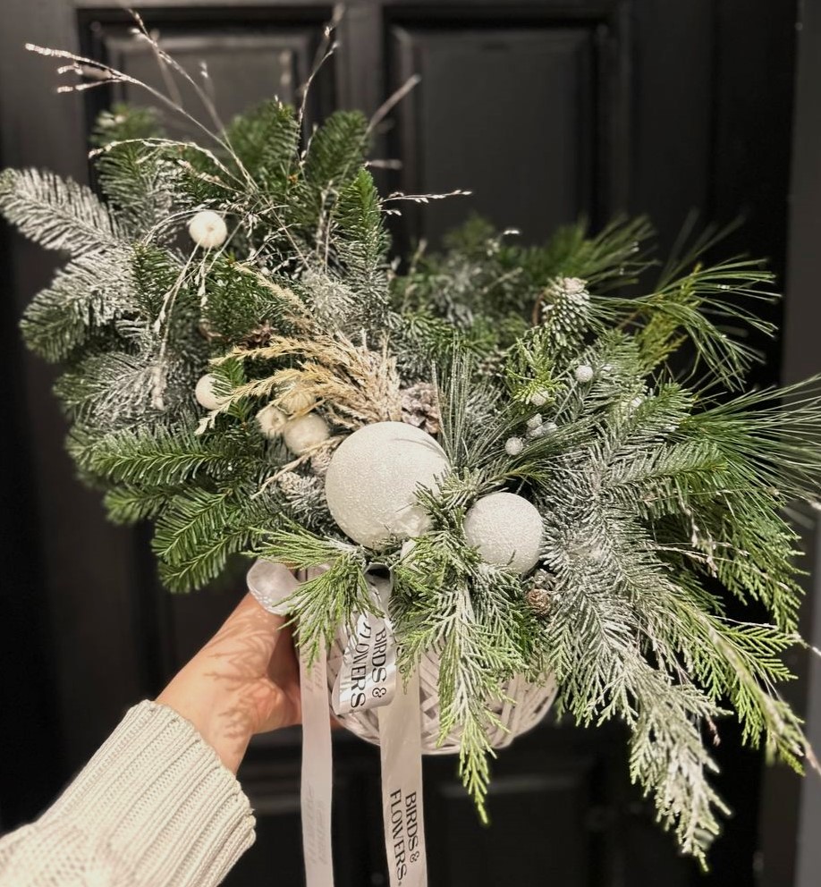 Зимняя композиция Snowy Silence