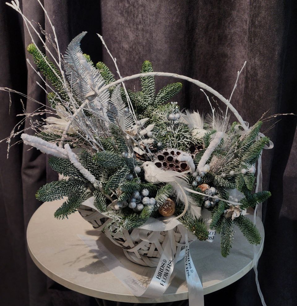 Зимняя композиция  Forest Stillness