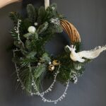Новогодний веночек Bird of Winter