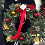 Новогодний венок Winter Citrus