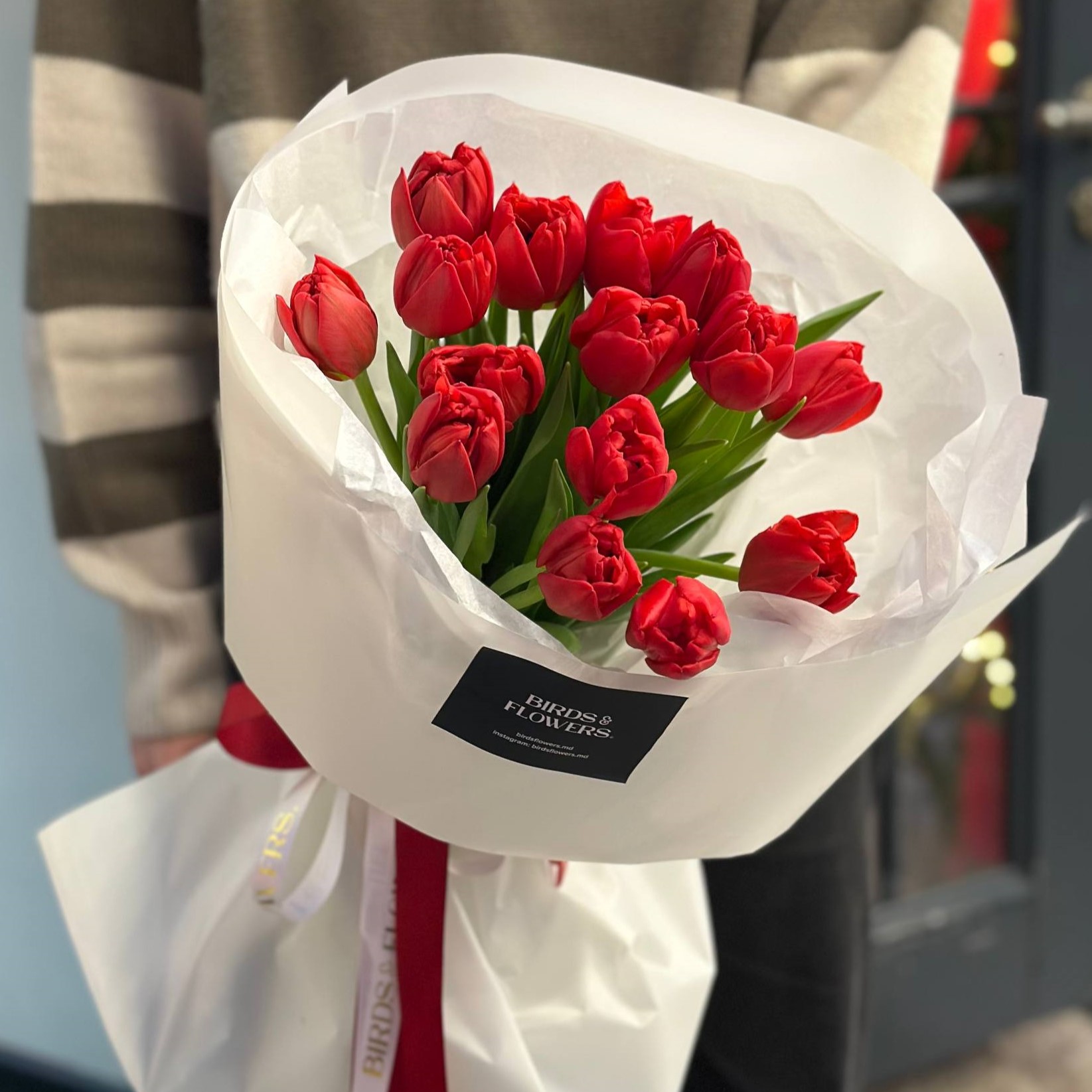 Букет "Imperial Scarlet"