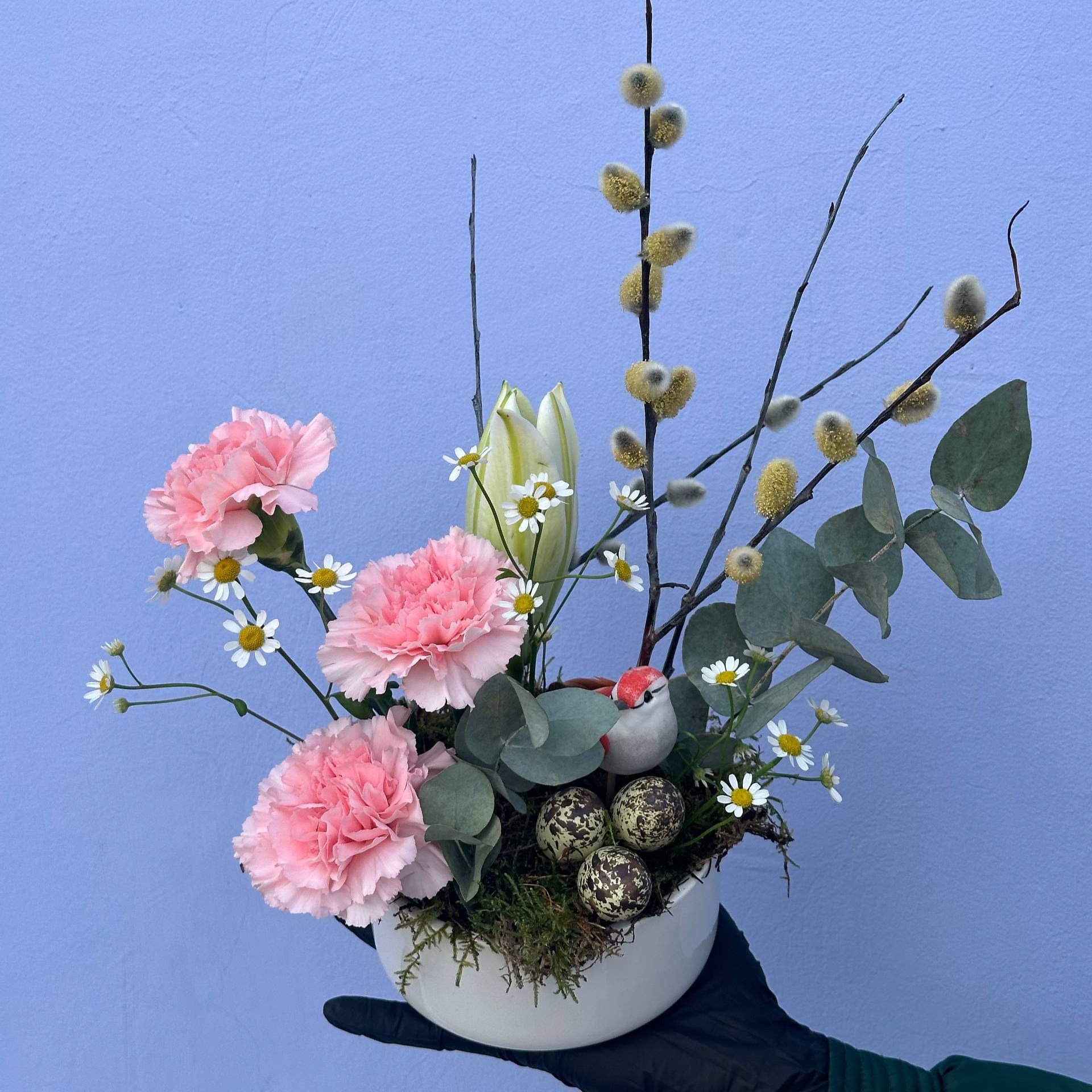 Пасхальная композиция Petals of light