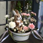 Пасхальная композиция Bunny’s Blossom Basket