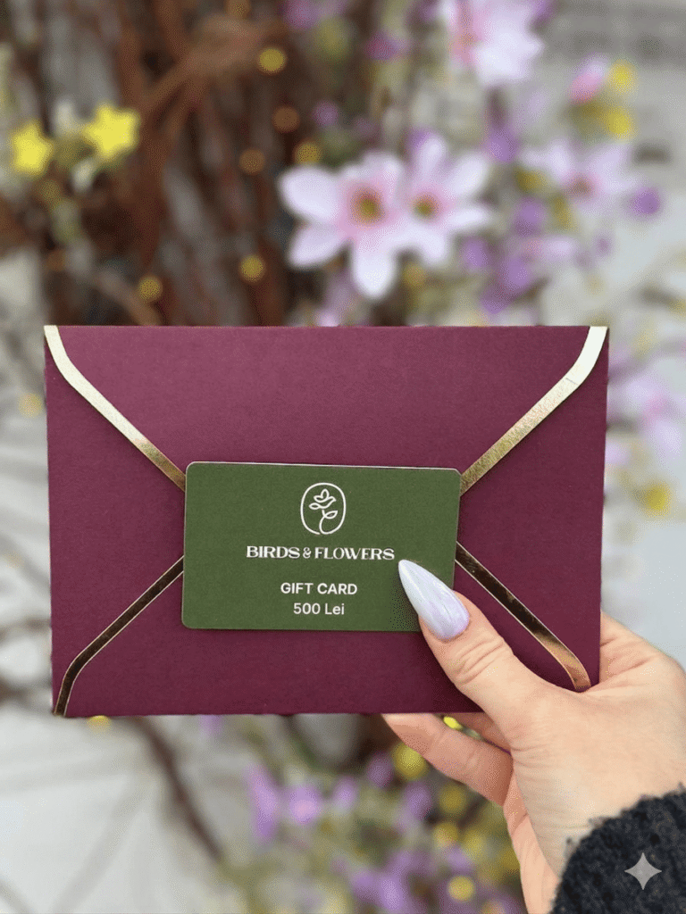 Birds&Flowers Gift Certificate 500 Lei